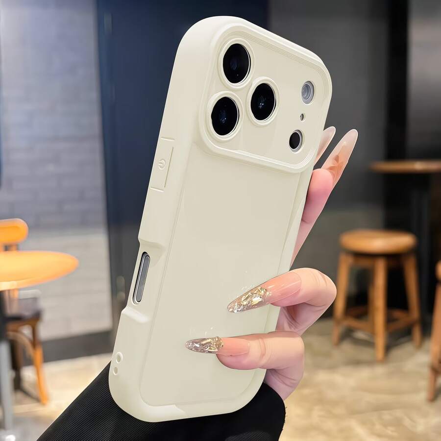 Ốp điện thoại màu kaki dày dặn, tối giản, chống sốc, tương thích với iPhone 17/17Pro/17promax/16 Pro Max/16/16 Pro/16 Plus/16E/15/15 Plus/15 Pro/15 Pro Max/11/12/13/14 Pro Max/XS/XR/11 Pro/11 Pro Max/12 Pro/12 Pro Max/13 Pro/13 Pro Max/7 Plus/14 Pro/14 Pro Max/14 Plus/7 Plus/8 Plus/8/SE2/13 Mini/12 Mini, vỏ mềm chống nước, chống sốc và chống trầy xước. - Màu be - Xem 1