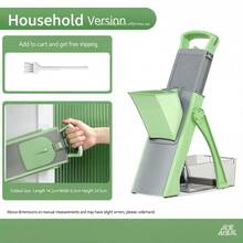 Máy cắt, bào, thái rau củ đa năng, dụng cụ nhà bếp thương mại và gia đình, dụng cụ cắt gọt. - Nhiều màu - Xem 11