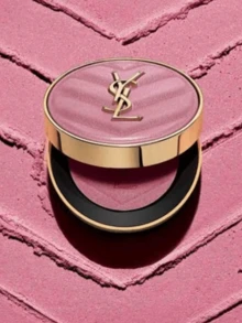 [3克] YSL 圣罗兰高级定制腮红 #44 裸玫瑰色，适合黄调肤色，珠光光泽，彩妆护肤二合一，持久打造自然裸妆效果 - #44-3g - 查看 1