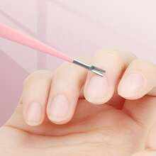 1/3pcs Pink Manicure Tools, Includes Cuticle Nipper And Cuticle Pusher, Stainless Steel Durable Nail Care Tools, Long-Lasting, Easy To Clean Nail Edges, For Home Daily Care And Salon Professional Manicure - Nail Tools - View 7