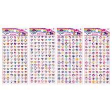 Hasbro Pegatinas de cristal con diseños de animales de dibujos animados, calcomanías de gemas autoadhesivas para scrapbooking y papelería - Estilos aleatorios - Ver 7