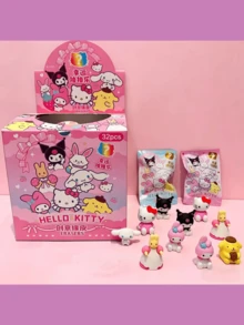 SANRIO Túi tẩy hoạt hình ngẫu nhiên nổi tiếng, Tẩy 3D dễ thương có thể tháo rời, Tẩy túi ngẫu nhiên bất ngờ, Hình dạng 3D đáng yêu, Quà tặng bất ngờ, Quà tặng tiệc tùng, Đồ dùng thiết yếu cho học sinh, Quà sinh nhật, Hộp/Túi đồ chơi ngẫu nhiên cho bé gái, Trưng bày bộ sưu tập, Quà tặng trường học, Quà tặng tiệc tùng, Quà tặng hoàn hảo, Quà tặng Halloween, Quà tặng Giáng sinh, Quà tặng cho bé gái, Quà tặng cho phụ nữ, Tẩy cho bé gái và bé trai - Nhiều màu - Xem 2