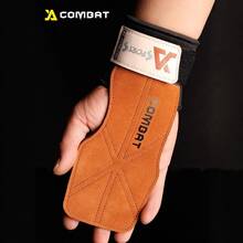 S/M Size 3-Layer Thickened Wrist Wrap, Multi-Color Options, Thick 3-Layer Cowhide, Anti-Slip Anti-Callus, Suitable For Weightlifting, Pull-Ups, Rowing, Fitness Assistance Strap - Grey - View 7