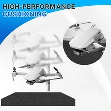 Tấm xốp polyurethane, 2 miếng, kích thước 16 x 12 x 1.37 cm, màu đen, mềm, dùng để đóng gói bảo vệ, dùng cho hộp đựng, đồ nội thất, ô tô và các vật dụng đóng gói khác. - Nhiều màu - Xem 7