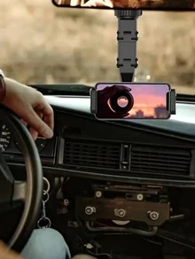 Giá đỡ điện thoại ô tô xoay 360°, giá đỡ định vị đa năng, phụ kiện ô tô. - Nhiều màu - Xem 2