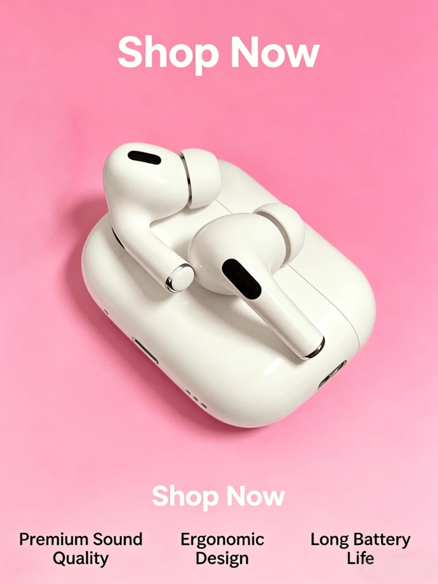 2026 TWS Wireless Bluetooth Earbuds, Mini Earphones Compatible With PC, Android, IOS - View 1