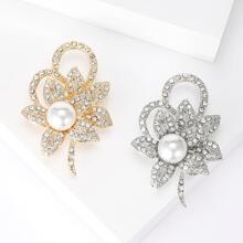 1 chiếc ghim cài áo hình hoa hướng dương, ghim cài cổ áo đính pha lê và ngọc trai giả thời trang, ghim cài ve áo thanh lịch dành cho nữ. - Hoa hướng dương - Xem 6