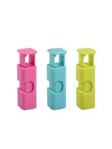 8pcs Of Any Color Food Sealing Clip, Spring Style Snack Bread Bag Sealing Clip, Kitchen Grain And Vegetable Preservation Sealing Clip, Reusable - A - View 4