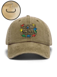 A Retro Washed Hat For Men All-Season Spring Summer Autumn Winter Wearable Adjustable Strap - One Size - View 11