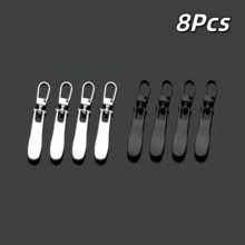 Wavy Detachable Metal Zipper Pulls, Replacement Zipper Heads For Bags, Shoes, Clothes, DIY Sewing Accessories - Multicolor - View 20