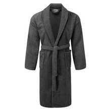 100% Pure Cotton Terry Towelling Dressing Gown - 奶油 - 查看 10