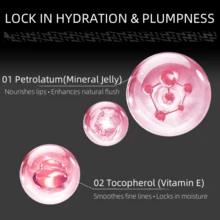 MENOW補水保濕唇膜保護唇部男女淡化唇紋去死皮滋潤防乾裂潤唇膏套裝 - 無味道 - 查看 3