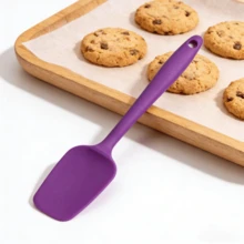 Heat-Resistant Silicone Spatula, Non-Stick Soft Frying Pan Baking Mixing Tool, Suitable For Non-Stick Pans, Multi-Functional Kitchen Utensils, 2/4pcs Set, 4 Colors - View 4