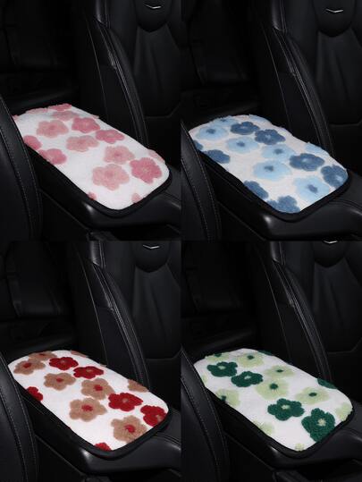 Capa Fofa 3D para Apoio de Braço de Carro, Almofada de Apoio de Braço de Console Central Macia com Bottom Antiderrapante, Protetor Universal de Apoio de Braço de Carro, Apoio para Cotovelo, Adequado para a Maioria dos Sedãs e SUVs