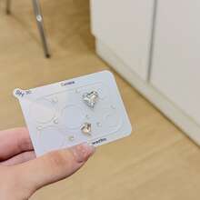Luxury Sparkling Diamond Rhinestone Transparent Camera Lens Protector Film Compatible With Apple 17 Pro/17 Pro Max Series All-Inclusive Anti-Dust Anti-Fall Anti-Scratch Electrostatic Adsorption Camera Lens Protective Film Mother's Day Gift - Clear - View 5