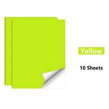 [Papel de pegatinas de color A4] 10/100 hojas de papel de pegatinas de color A4, papel de artesanía para impresora láser, inyección de tinta, fotocopiadora, superficie mate, etiquetas autoadhesivas de color, papel autoadhesivo de color A4 para impresora láser, inyección de tinta, etiquetas adhesivas de color - Ver 12