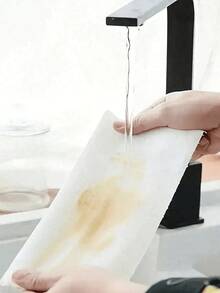 Reusable Kitchen Cleaning Cloth, Durable, Non-Stick, Easy To Clean, Meets All Home Cleaning Needs, Tear-Resistant, Dry And Wet Use, Non-Woven Oil-Absorbing Cloth, Suitable For Home Cleaning, Dishwashing, Cleaning Supplies, Back To School Season - Multicolor - View 4
