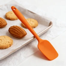 Heat-Resistant Silicone Spatula, Non-Stick Soft Frying Pan Baking Mixing Tool, Suitable For Non-Stick Pans, Multi-Functional Kitchen Utensils, 2/4pcs Set, 4 Colors - View 10