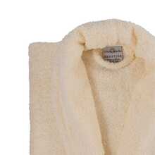 100% Pure Cotton Terry Towelling Dressing Gown - Charcoal - View 3