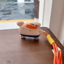 Compatible With Apple Air 4 Earphone Protective Case, Sausage Clown Design, Compatible With Apple Air 4/Pro/Pro2/Pro3 Earphones - Multicolor - View 3