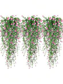 Realistic DIY Decorative Artificial Flowers, UV Resistant. Suitable For Home Hallway, Garden, Yard, Dining Table, Living Room, As Well As Wedding Party And Event Decoration. Artificial Decor - Multicolor - View 1