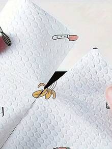 Reusable Kitchen Cleaning Cloth, Durable, Non-Stick, Easy To Clean, Meets All Home Cleaning Needs, Tear-Resistant, Dry And Wet Use, Non-Woven Oil-Absorbing Cloth, Suitable For Home Cleaning, Dishwashing, Cleaning Supplies, Back To School Season - Multicolor - View 6