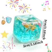 3D Cartoon Shell Shaped Stress Relief Magic Cube, Endless Fun Squeeze Toy, Suitable For Holiday Gifts And School Rewards - View 2