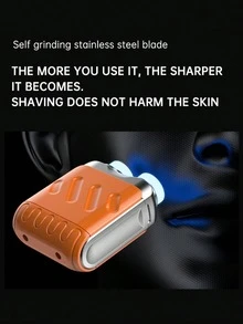 Portable Pocket Electric Shaver For Men, Mini Travel Cordless Razor, 60-Day Battery Life Type C Charging, Waterproof Wet Dry Shaver With Floating Self-Grinding Blade For Daily & Travel Use,Gift - Multicolor - View 8