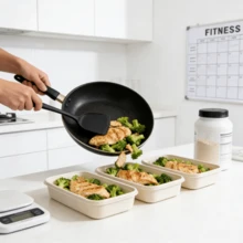 Bộ 1/2 chiếc thìa silicon chống dính liền mạch, chịu nhiệt, dụng cụ nhà bếp dùng để nấu ăn, nướng bánh, rửa chén, màu đen/xanh lá cây. - Nhiều màu - Xem 9