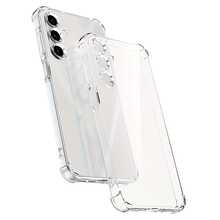 適用於 Galaxy A57 5G/A37/A56 5G/A55 5G/A55/A54 5G/A54/A36 5G/A36/A35 5G/A35/A34/A26 5G/A25 5G/A17/A16/A15 5G/A15/A14/A07/A06/A06 5G/A05S/A05/A52/A52s 5G 及其他機型。包含透明防摔手機殼與黑色磨砂殼。具備鏡頭保護、防指紋、高清晰度、防摔、防刮功能。保護手機背蓋與邊框免受日常碰撞。由輕量、柔軟的 TPU 材質製成。 - 無色 - 查看 4