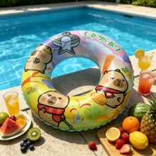 1 chiếc phao bơi hình hoạt hình dễ thương, phụ kiện bơi lội mùa hè. - Hình hoạt hình 1 cái - Xem 3