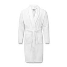 100% Pure Cotton Terry Towelling Dressing Gown - Grey - View 8