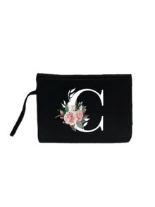 Women's Printed White Letter A-Z Tote Bag, Large Capacity Shoulder Bag, Foldable Durable Shopping Bag, Portable Handbag, Travel Cosmetic Bag, Coin Purse, Suitable For Vacation, Party, Shopping, Work Commute, Birthday, Mother's Day, Wedding, Spring/Summer - Multicolor - View 15