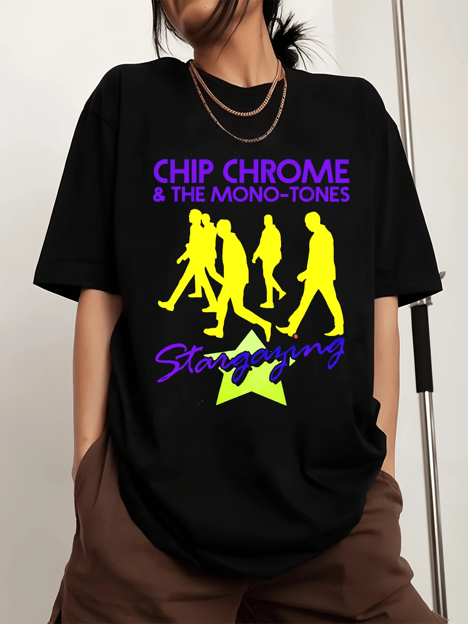 The Neighborhood T-Shirt - Chip  Album - The Shirt - The Neighborhood Merch - Unisex Rocker Clothing - Black - View 1