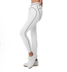 Alo Yoga Heart Throb Set - Authentic Airbrush Legging & Bra | Viral 2026 Black/White Contrast | Premium Sculpting High-Waist Yoga Kit | High-End Performance Design Set | Sophisticated Graphic Studio-To-Street Outfit - 白色 - 查看 3