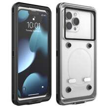 Sarung Ponsel Tahan Guncangan dan Air 6,9 Inci, Casing Ponsel Universal Tahan Air Layar Sentuh dengan Penyangga, Tahan Benturan, Cocok untuk Semua Smartphone, Hadiah Sempurna untuk Penggemar Olahraga Air, Hadiah Musim Semi - MultiWarna - View 13
