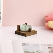 三脚展示架/桌面支架 - 专为展示岩石而设计。这款桌面展示架适用于展示水晶球、地质晶体、矿物、玛瑙、化石、珊瑚、宝石和各种小型收藏品。 - 彩色 - 查看 3