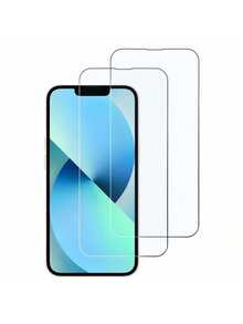 2 pezzi Protezione schermo in vetro temperato HD applicabile ai modelli Apple, ripristino 1:1 della qualità dell'immagine HD, resistente ai graffi, antiurto, applicabile a tutta la serie Apple X/XR/11/12/13/14/15/16/16 Plus/16 Pro/16 Pro Max/16e/17/17 Air/17 Pro/17 Pro Max/17e - Trasparente - Visualizzare 10