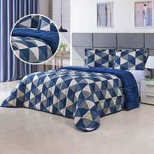 Comforters - Blau geometrisch - Übersicht 1