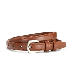 1pc Women's Versatile Waist Belt, Korean Style, Solid Color Sexy PU Leather, Suitable For All Seasons - Multicolor - View 13