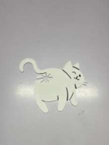 1个3D打印趣味猫屁股造型面包夹 - 新奇厨房工具,可重复使用塑料袋封口夹,可爱动物食品收纳配件,适用于家庭厨房 - 多色 - 查看 9