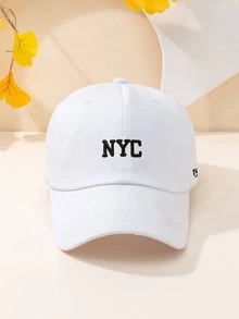 1 件 Y2K NYC 棒球帽，男女通用户外防晒帽，适合运动和日常通勤 - 刺繡 - 查看 13