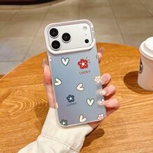 このレーザーエッチング加工された虹色の Apple 製携帯電話ケースは、特大のレンズ開口部と IMD テクノロジー、そして対照的な色のフレーム デザインを特徴としており、高い美観と実用性を兼ね備えた完璧な選択肢となっています。 花ハートラッキー柄ケース  11  17e 手机壳  17e 手机壳 家族、恋人、友人、そして子供たちへのプレゼントに最適です。  13/S22 Ultra/17e/ 13 Mini/14 Pro/14/14 Plus/S24/S22/15/Apple  Air/16/17/16e/15 Plus/11 Pro/17 Pro/S25 Ultra/S25/12 Pro/S24 Ultra/7/15 Pro/11 Pro Max/16 Pro/12 Pro Max/S23/12/15 Pro Max/S22 Plus/16 Pro Max/S23 FE/S23 Ultra/12 Mini/13 Pro Max/16 Plus/14 Pro Max/17 Pro Max/ 13 pro - ホワイト - チェックする 29