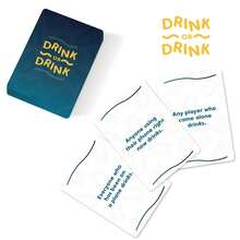 《Drink Or Drink》是一款节奏明快的派对卡牌游戏，包含55张游戏卡牌。每张卡牌都能让酒水畅饮，欢笑不断，是约会之夜或任何想要加深彼此了解场合的完美之选。它也是情人节和圣诞节的绝佳选择。 - Drink or Drink - 查看 3