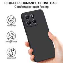 Ốp bảo vệ TPU mềm màu đen mờ cho điện thoại G86 Power/G Power 5G (2024)/G Stylus 5G (2025)/Edge 60 Stylus/Edge 60/G56/G86/G/EDGE Series, chống bám vân tay, chống sốc, các đường cắt chính xác, siêu mỏng, chống trầy xước, chống trượt, nhẹ. - màu đen - Xem 3