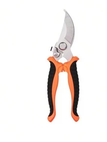 Set Gunting Pangkas Taman 3pcs/2pcs/1pc, Gunting Pangkas Tajam dan Gunting Lurus dari Baja Tahan Karat dengan Pegangan Ergonomis Anti Selip, Cocok untuk Bunga, Tanaman, Bonsai, dan Ranting Halus - A - View 15