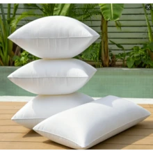Ultra Fluffy 4 Pack Square Pillow Inserts Hypoallergenic Microfiber Cushion Inner Pads - White - View 7