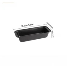 Khuôn nướng bánh mì hình chữ nhật không nắp, khuôn bánh mì, bộ dụng cụ nướng bánh dày dặn, khuôn có thể tùy chỉnh. - Nhiều màu - Xem 6