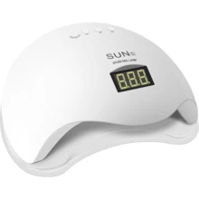 Cabine Estufa De Unha Sun 5 Digital 48w Bivolt 24 leds Uv Para Unhas Gel Acrígel - Branco - Visão 9