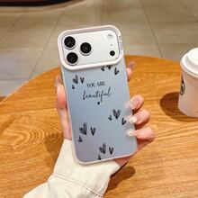 このレーザーエッチング加工された虹色の Apple 製携帯電話ケースは、特大のレンズ開口部と IMD テクノロジー、そして対照的な色のフレーム デザインを特徴としており、高い美観と実用性を兼ね備えた完璧な選択肢となっています。 ハート柄ステッカーケース  11  17e 手机壳  17e 手机壳 家族、恋人、友人、そして子供たちへのプレゼントに最適です。  13 pro/S22/7/15 Pro/13/17 Pro Max/16e/15 Plus/17 Pro/12 Pro/ 13 Mini/14 Plus/S25 Ultra/14 Pro Max/S23/15 Pro Max/13 Pro Max/16 Pro Max/12 Mini/S24/S23 Ultra/11 Pro/16 Pro/S22 Ultra/S25/16 Plus/11 Pro Max/Apple  Air/16/17e/17/S24 Ultra/S22 Plus/12/12 Pro Max/15/S23 FE/14/14 Pro - ホワイト - チェックする 36